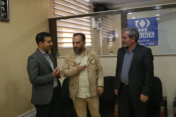 حضور مدیرکل آموزش و پرورش آذربایجان شرقی در خبرگزاری پانا به‌مناسبت سالروز تاسیس این رسانه