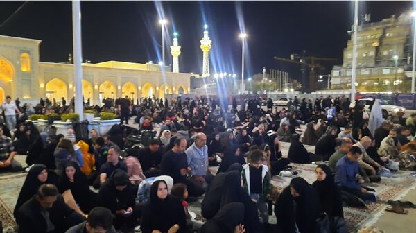 شب نوزدهم ماه مبارک رمضان در حرم مطهر رضوی