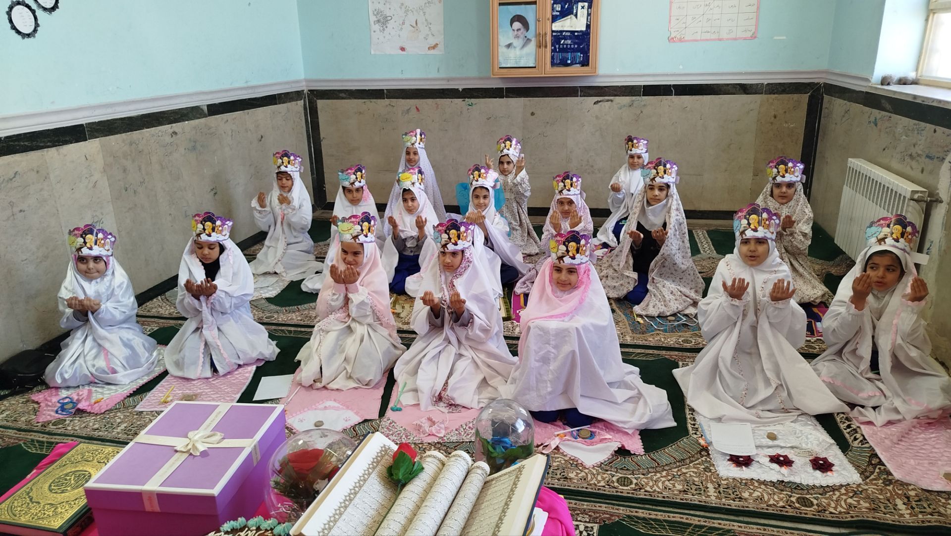 جشن تکلیف در مدرسه شهید چمران 2 شهرستان پلدختر