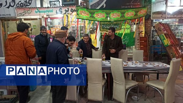 مراسم نور افشانی و ایستگاه صلواتی در شهرستان سملقان