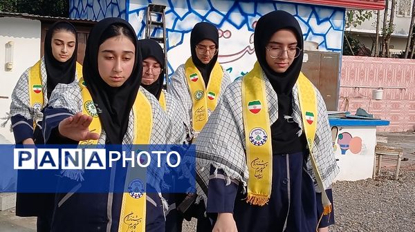 نواختن زنگ مهر و ایثار و مقاومت در دبیرستان نمونه دولتی معرفت