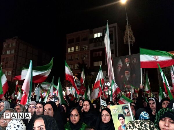 شکوه ولادت در بلوار فضل نیشابور