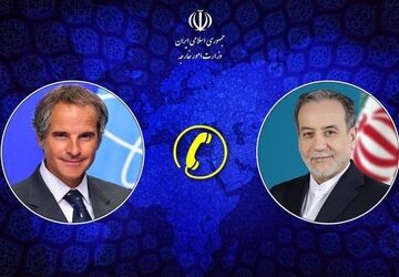گفت‌وگوی عراقچی با گروسی؛ تاکید ایران بر تدوین چارچوب اولیه و منسجم مذاکرات 