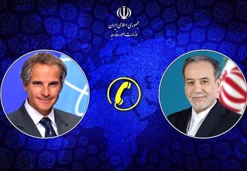 گفت‌وگوی عراقچی با گروسی؛ تاکید ایران بر تدوین چارچوب اولیه و منسجم مذاکرات 