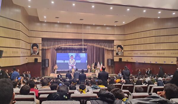 آیین نکوداشت خیر مدرسه ساز عبدالرضا وکیلی با حضور وزیر آموزش و پرورش در نیشابور 