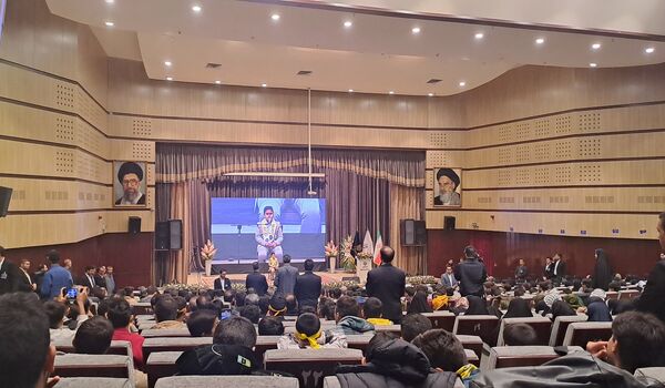 آیین نکوداشت خیر مدرسه ساز عبدالرضا وکیلی با حضور وزیر آموزش و پرورش در نیشابور 
