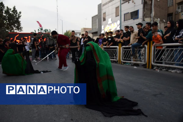 کاروان نمادین اسرای کربلا در قم - 2