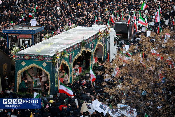 تشییع شهدای امنیت تهران - 3