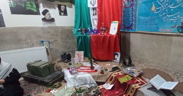 مراسم گرامیداشت یاد و خاطره  شهید محمد حسنعلی‌زاده در آموزشگاه فرشتگان 