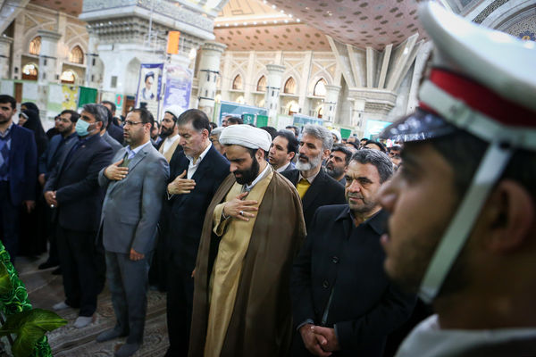 مراسم تجدید میثاق شورای معاونان آموزش و پرورش با آرمان‌های امام راحل (ره)