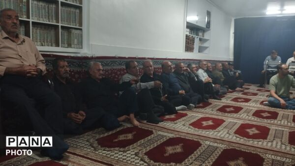 آیین گرامیداشت اولین سالگرد شهید حسین قربانی در نظرآباد 