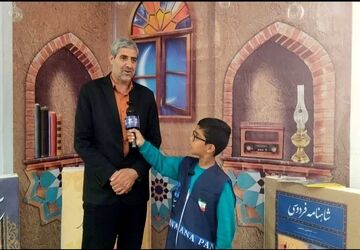 مسابقات پاسداشت زبان و ادبیات فارسی در مدرسه سما کاشان