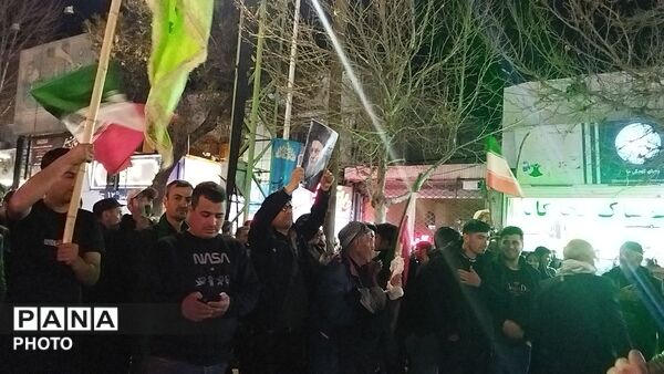 عزاداری های خیابانی در شب شانزدهم شهادت رهبر معظم انقلاب اسلامی در نیشابور 