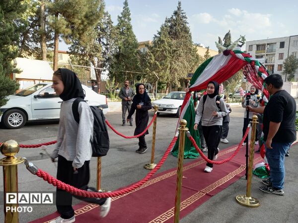 مسابقات ورزشی دانش‌آموزان  دختر منطقه دو کشوری به میزبانی استان البرز 