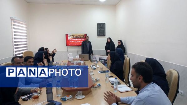 نشست تخصصی اداره اوقاف و امور خیریه شهرستان جم و شبکه بهداشت و درمان شهرستان