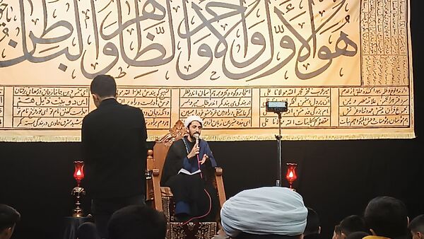 مراسم عزاداری شب نوزدهم رمضان در مسجد الرضا  نیشابور 