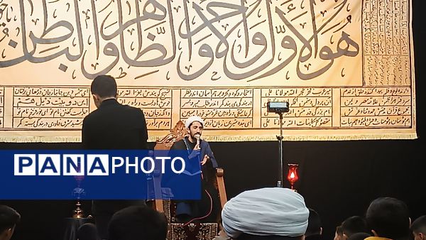 مراسم عزاداری شب نوزدهم رمضان در مسجد الرضا  نیشابور 