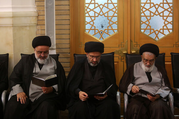 مراسم گرامیداشت شهدای اقتدار و امنیت «فراجا» در حرم حضرت معصومه(س)