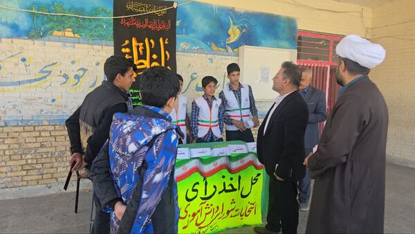 برگزاری انتخابات شورای دانش‌آموزی در مدارس شهرستان بافق