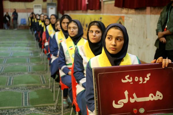 پیش اردوی ملی پیشتازان دختر سازمان دانش‌آموزی آذربایجان شرقی