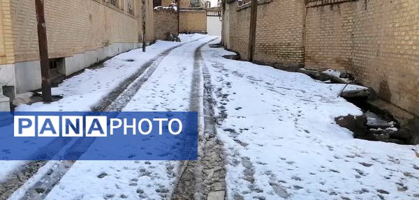 سفیدپوش شدن روستاهای یزد به روایت تصویر