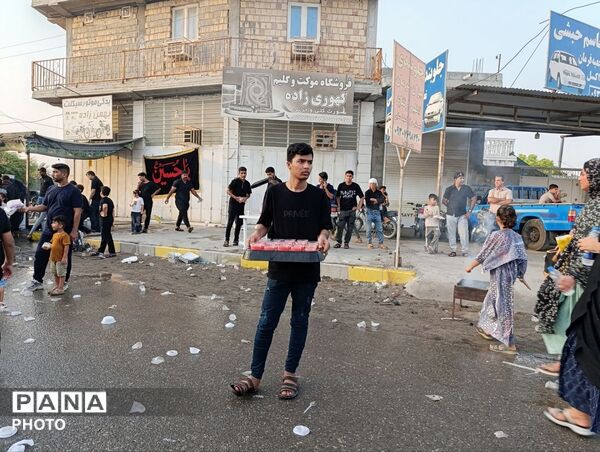 جاماندگان میناب با پای دل به راه افتادند