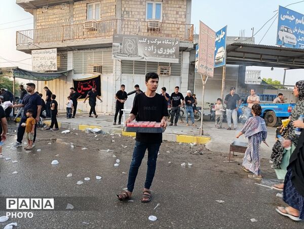 جاماندگان میناب با پای دل به راه افتادند