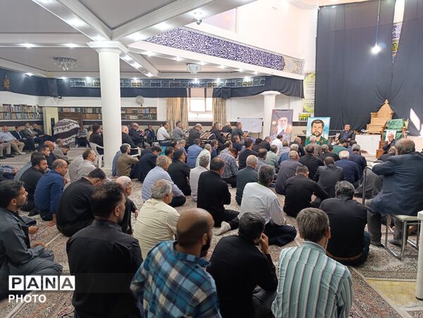 مراسم گرامیداشت سالگرد شهید بابانظر و شهید مرتضی حسن زاده