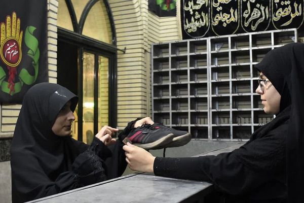 عزاداری ماه صفر در حسینیه محله قاضی شهرستان‌دماوند 