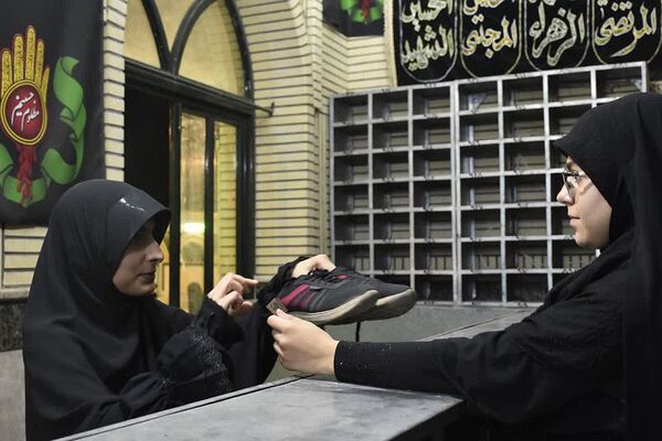 عزاداری ماه صفر در حسینیه محله قاضی شهرستان‌دماوند 
