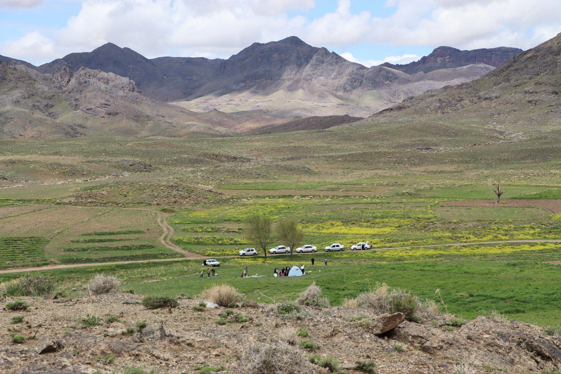 آیین باستانی سیزده بدر رشتخوار در روز طبیعت از قاب خبرنگاران پانا