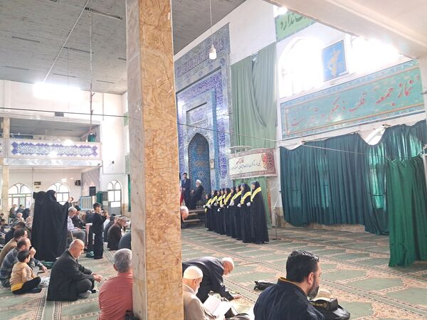 برگزاری آیین سیاسی نماز جمعه در مصلی قائمشهر