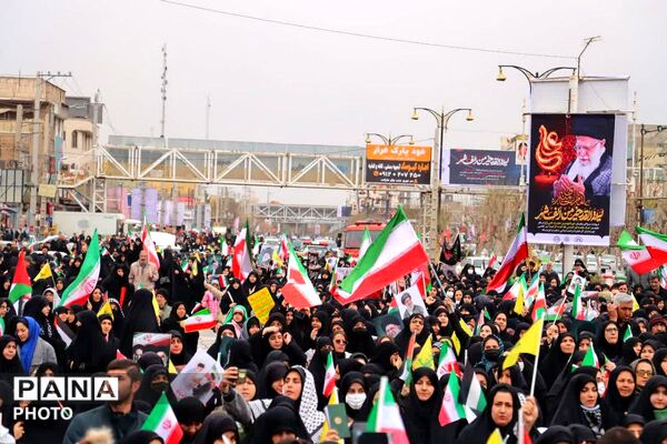 حضور پرشور مردم دلیر در راهپیمایی روز قدس