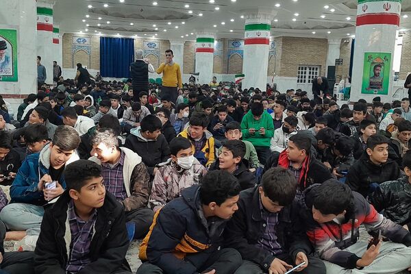 جشن تکلیف دانش‌آموزان پسر منطقه کهریزک 