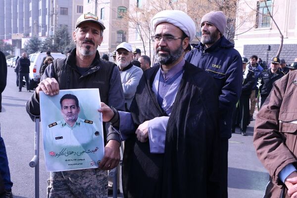 مراسم تشییع پیکر مطهر شهید والامقام شاهین دهقانی