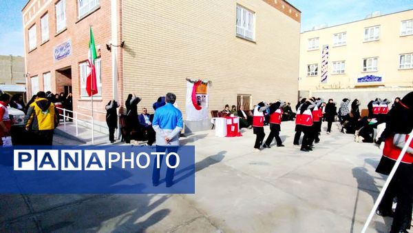 بیست و هفتمین مانور سراسری زلزله و ایمنی در مدارس شهرستان کلات