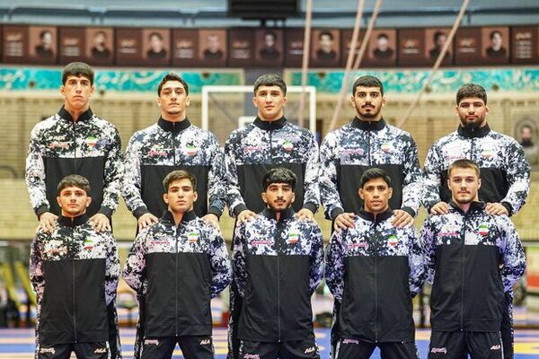 تیم کشتی فرنگی جوانان ایران قهرمان آسیا شد