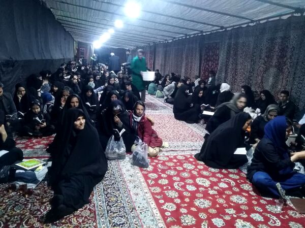 مراسم شب احیای بیست و سوم در امامزاده سیدمرتضی کاشمر