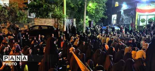 مراسم پر اقتدار انقلابی به همراه نماز استغاثه