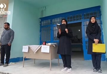 نخستین روز ماه مهر در مدرسه شهید مفتح کاشیدار