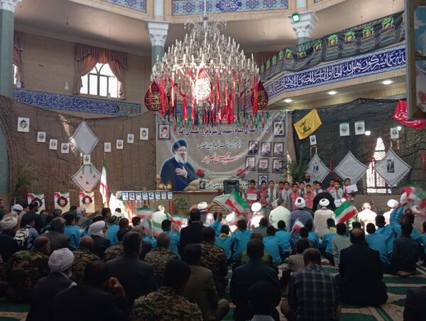 مراسم بزرگداشت شهید طریق‌القدس سید حسن نصرالله