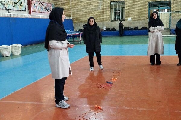 کارگاه ضمن خدمت تربیت بدنی در بهارستان دو