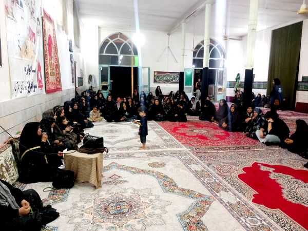 برگزاری شب دوم محرم در روستای ممراباد
