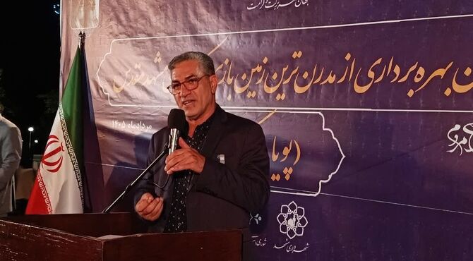 مشهد پیشگام در افتتاح اولین نسل سوم پارک‌های کودکان کشور