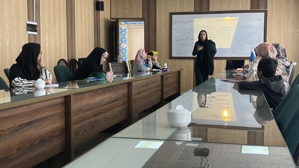 هفتمین جلسه کلاس‌های فن بیان خبرگزاری پانا آذربایجان شرقی
