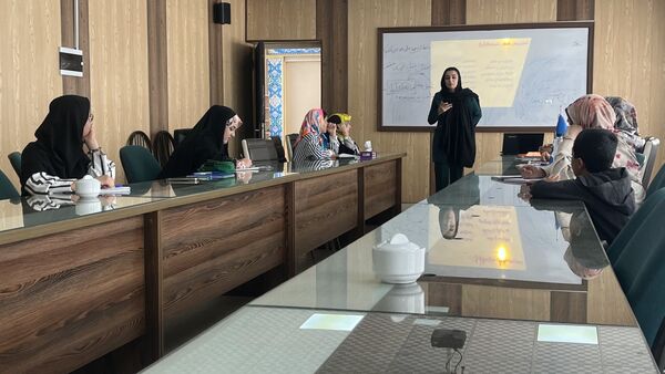 هفتمین جلسه کلاس‌های فن بیان خبرگزاری پانا آذربایجان شرقی
