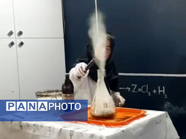 بازدید علمی دانش آموزان دبیرستان بهار آزادی از انگاریوم دانشگاه فردوسی مشهد 