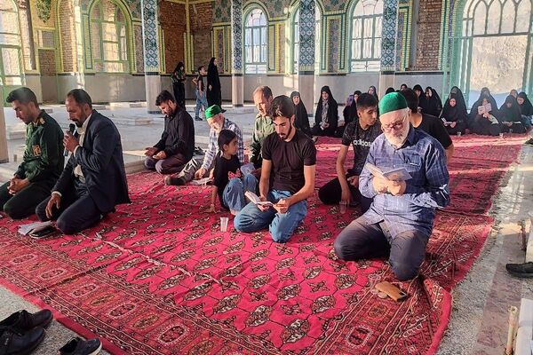 مراسم پنجشنبه‌های شهدایی در شهر بار