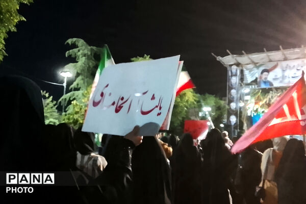 حضور غیور مردمان فردوسیه، در صدمین شب اجتماعات