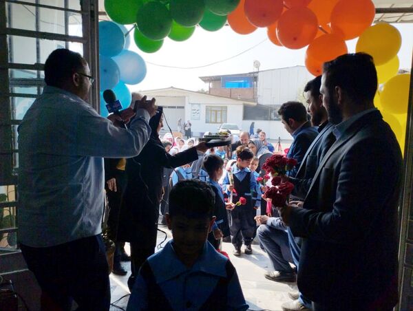 مانور بازگشایی مدارس در میاندورود